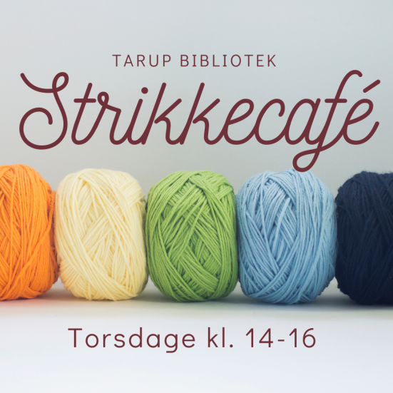 Strikkecafé på Tarup Bibliotek