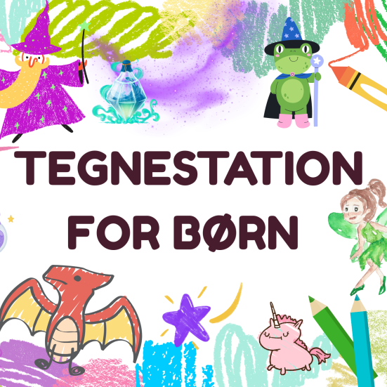 Logo for tegnestation med tema magi